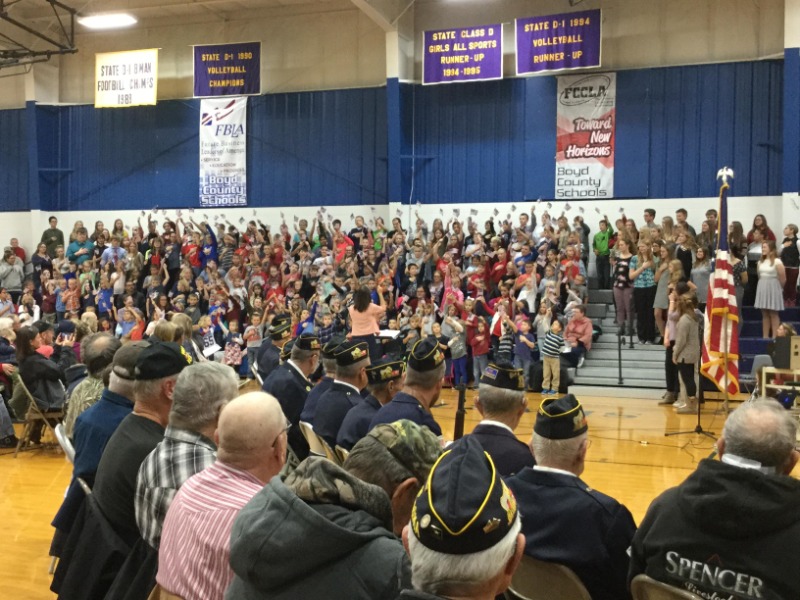 Boyd County Schools 2019 Veterans Day Program