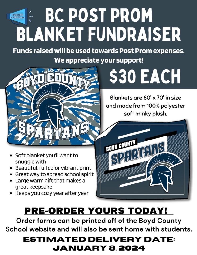 Post Prom Blanket Fundraiser